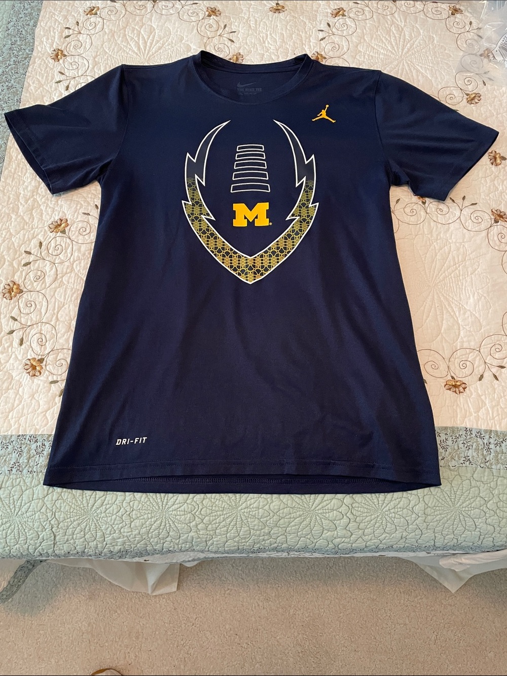 Men’s Nike Jumpman Michigan Football Dri-FIT Tee